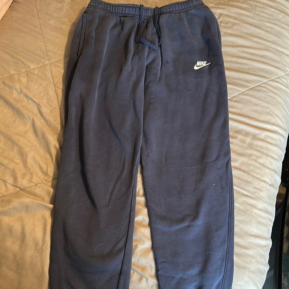 Navy Blue Nike sweatpants